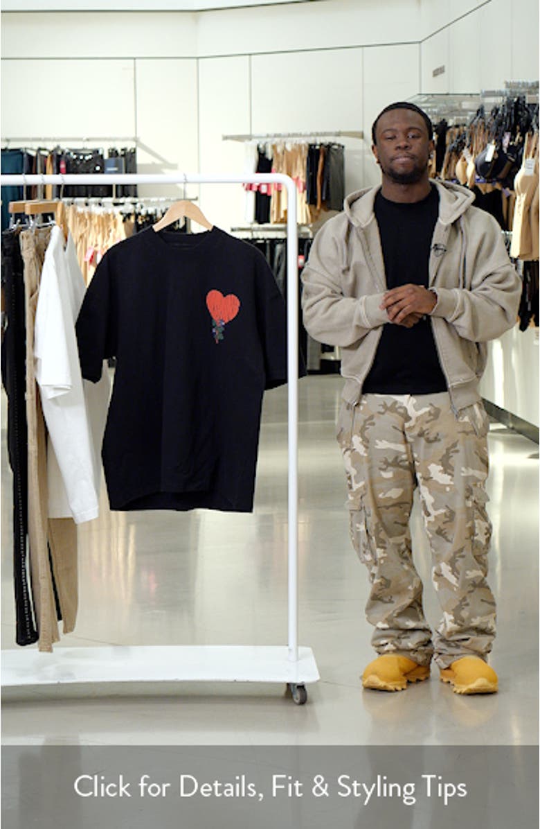 Sown Cotton Graphic T-Shirt, sales video thumbnail