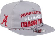 New Era Men's New Era Gray Alabama Crimson Tide Golfer Vintage Adjustable Hat