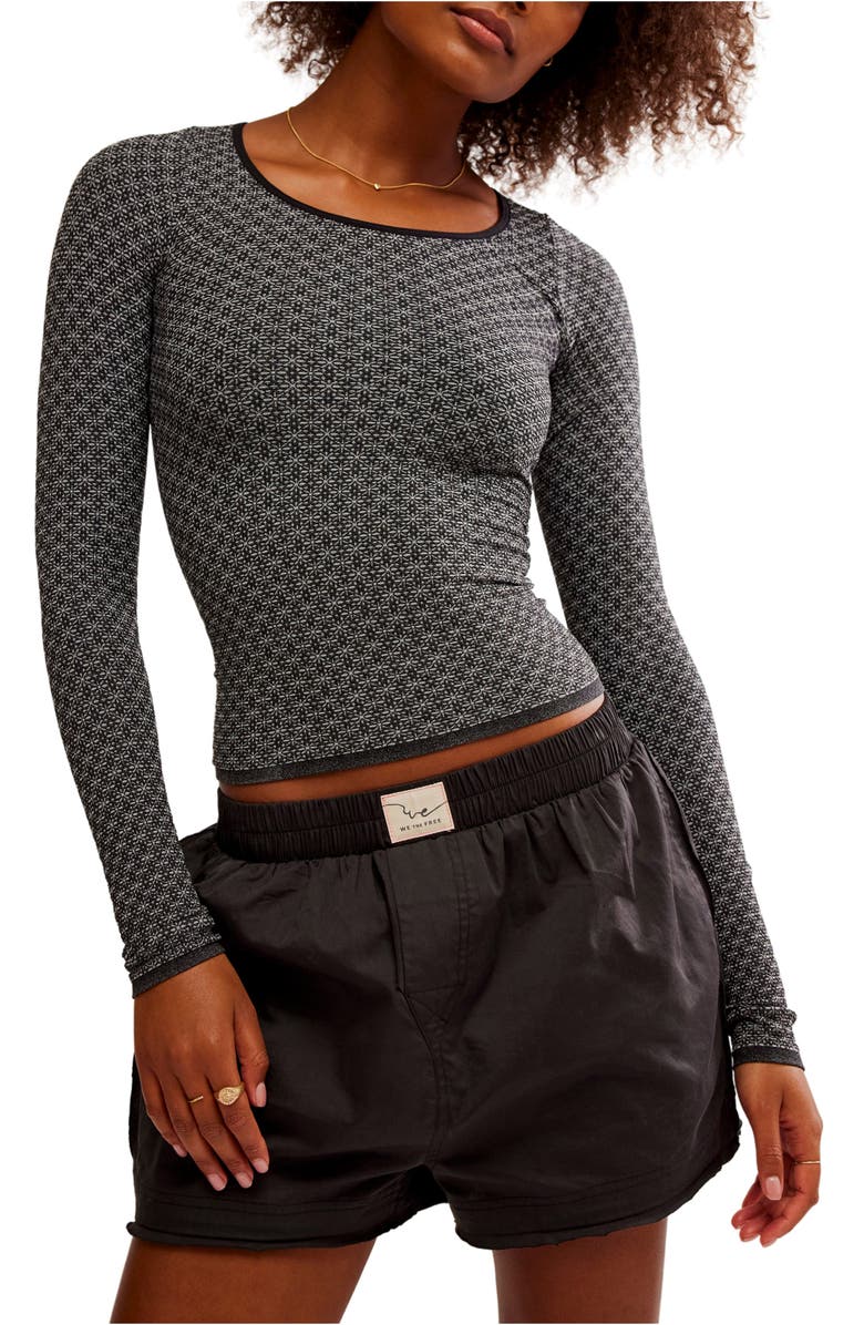 Free People Love Letter Long Sleeve Knit Top, Main, color,