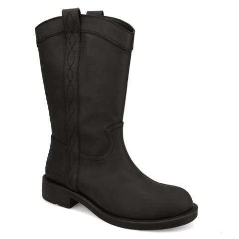 Delilah Round Toe Western Boot