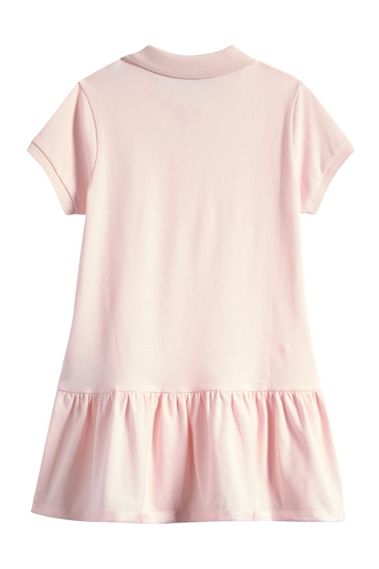 Kids' Piquè Polo Dress, Alternate, color, LIGHT PINK