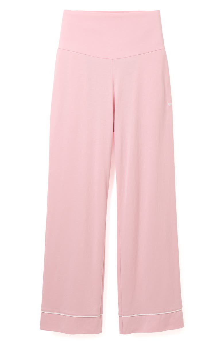 Petite Plume Luxe Pima Cotton Maternity Pants, Main, color, Pink
