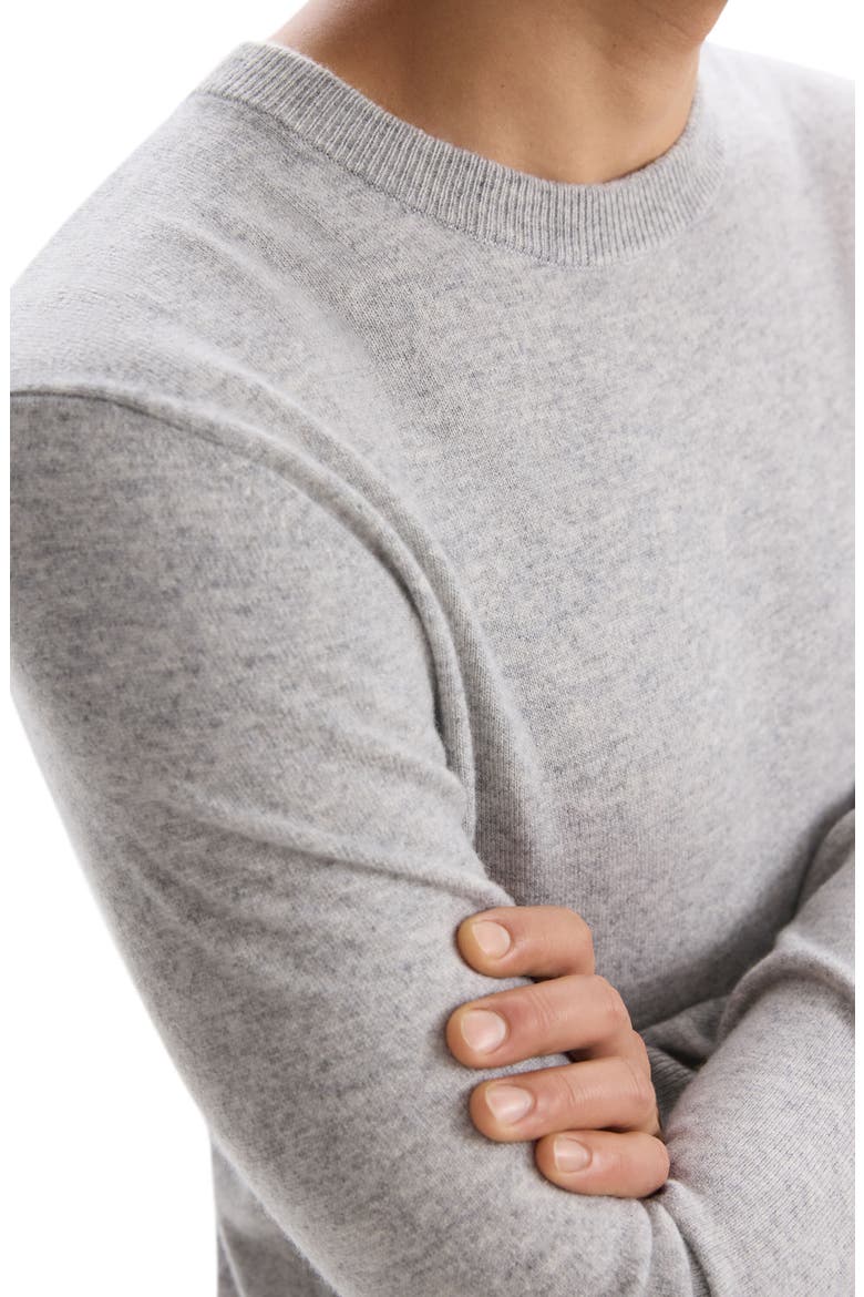 Hilles Cashmere Sweater, Alternate, color, PL GRY MEL