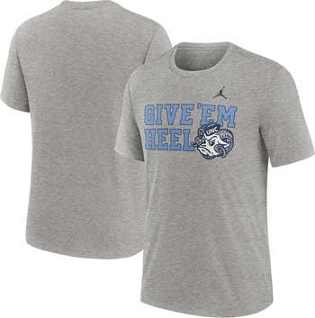 売れ筋商品|||ジョーダン カットソー トップス レディース Women's Heather Gray North Carolina Tar Heels Local Campus Location Mantra Tri-Blend T-Shirt Heather Gray Jordan Brand Women's Jordan Brand Heather Gray North