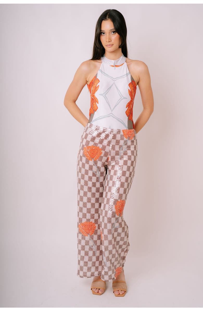 San Malo Laguna Adaptable Bodysuit, Alternate, color, Orange