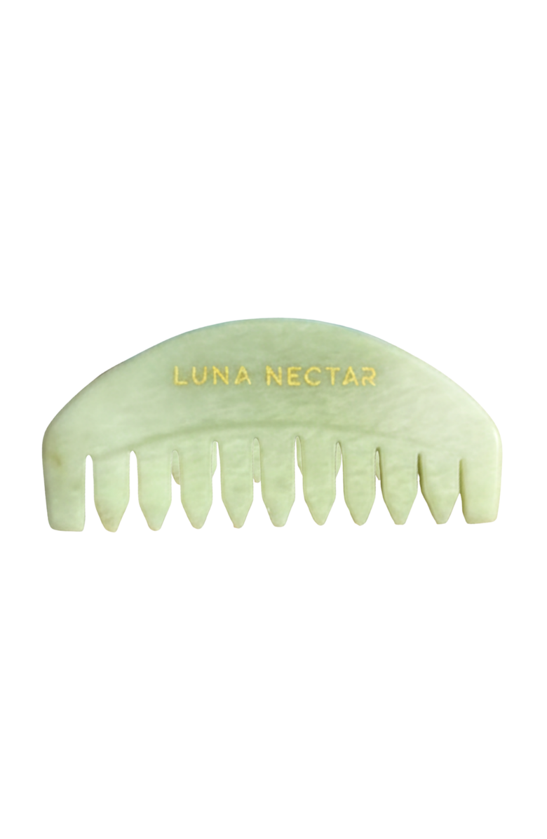 Luna Nectar Metamorphic Scalp Gua Sha Tool, Main, color, Light/Pastel Green