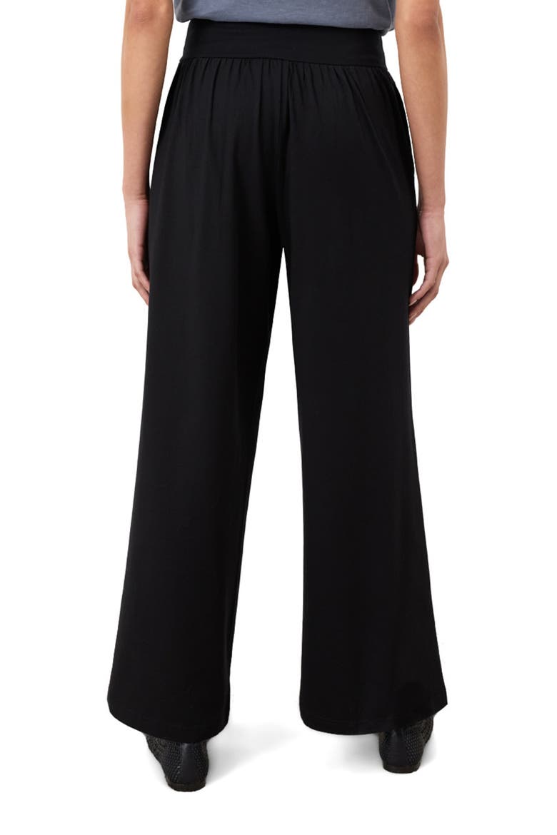 Easy Drape Pant Made With Organic Cotton, Alternate, color, Black