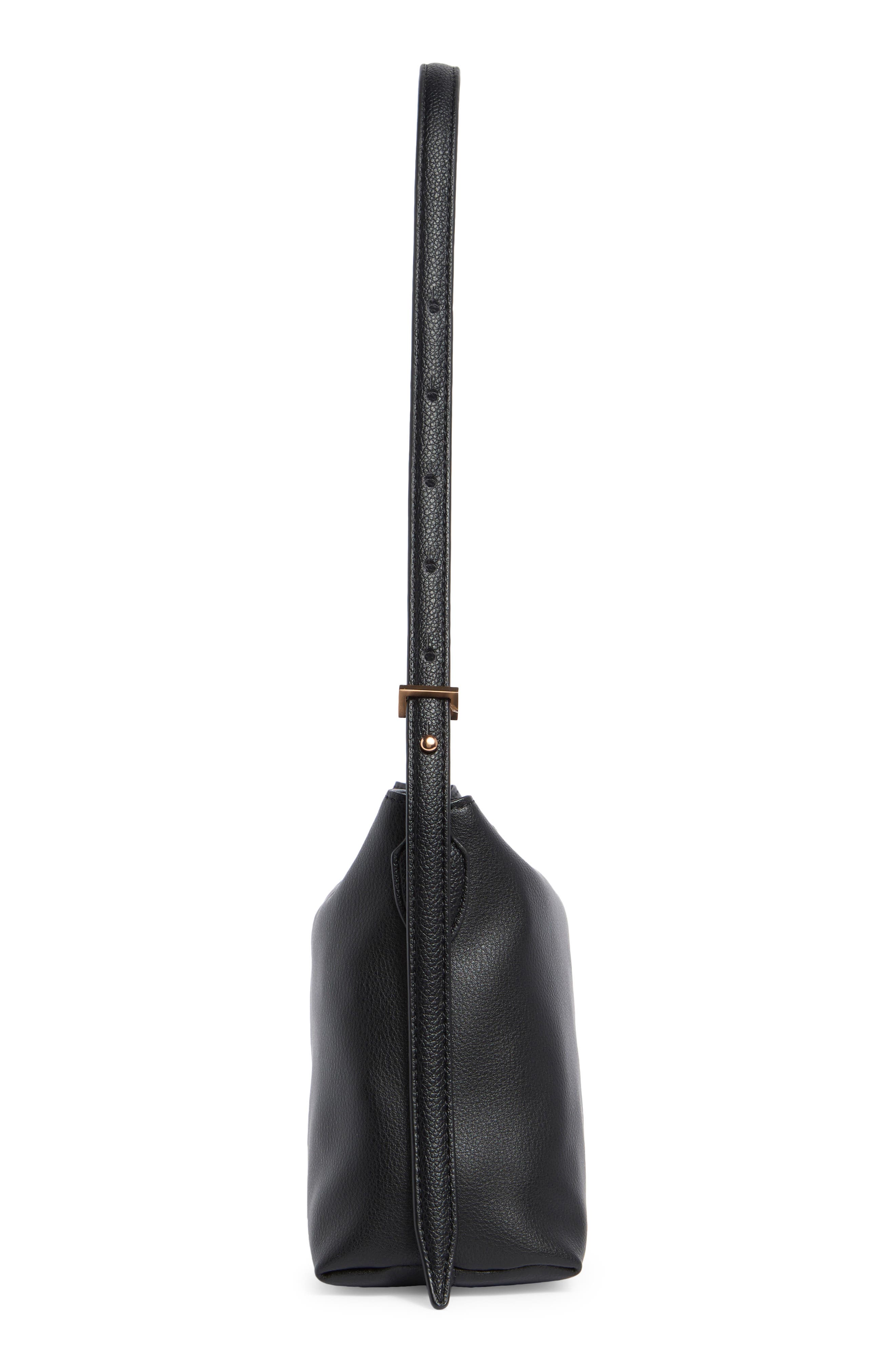 Sam Edelman Harlyn Small Shoulder Bag, Alternate, color, Black