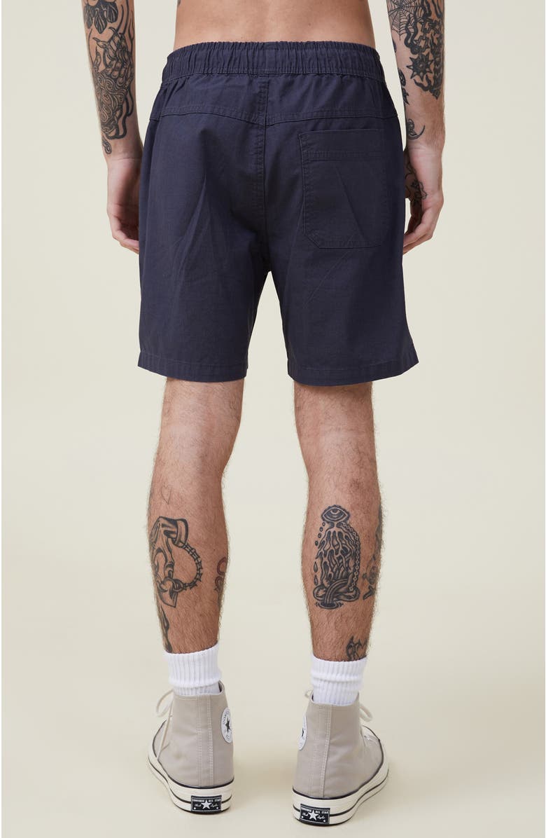 Cotton On Men's Easy Short, Alternate, color, Navy Texture