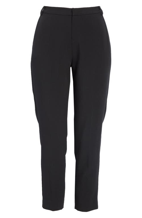 L'agence Ludivine Crease Front Crop Trousers In Black