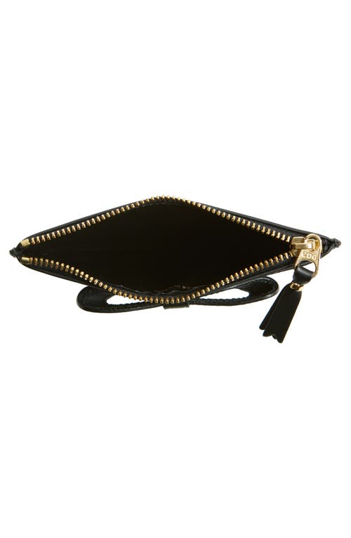 COMME DES GARÇONS COMME DES GARÇONS WALLETS BIG BOW LEATHER COIN PURSE