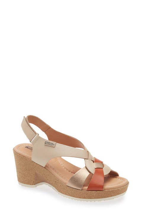 Arenales Wedge Slingback Sandal (Women)