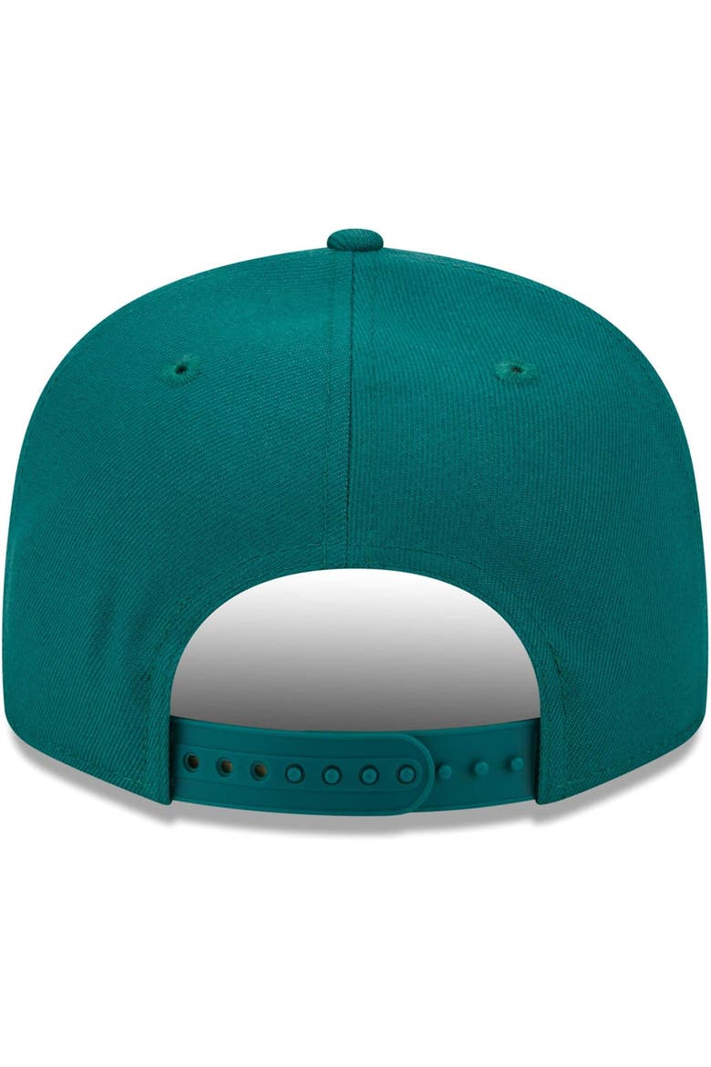Men's New Era Green New York Jets Main Script 9FIFTY Snapback Hat, Alternate, color, Green