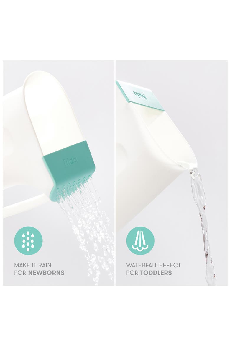 Control the Flow Bathroom Rinser Cup, Alternate, color, WHITE