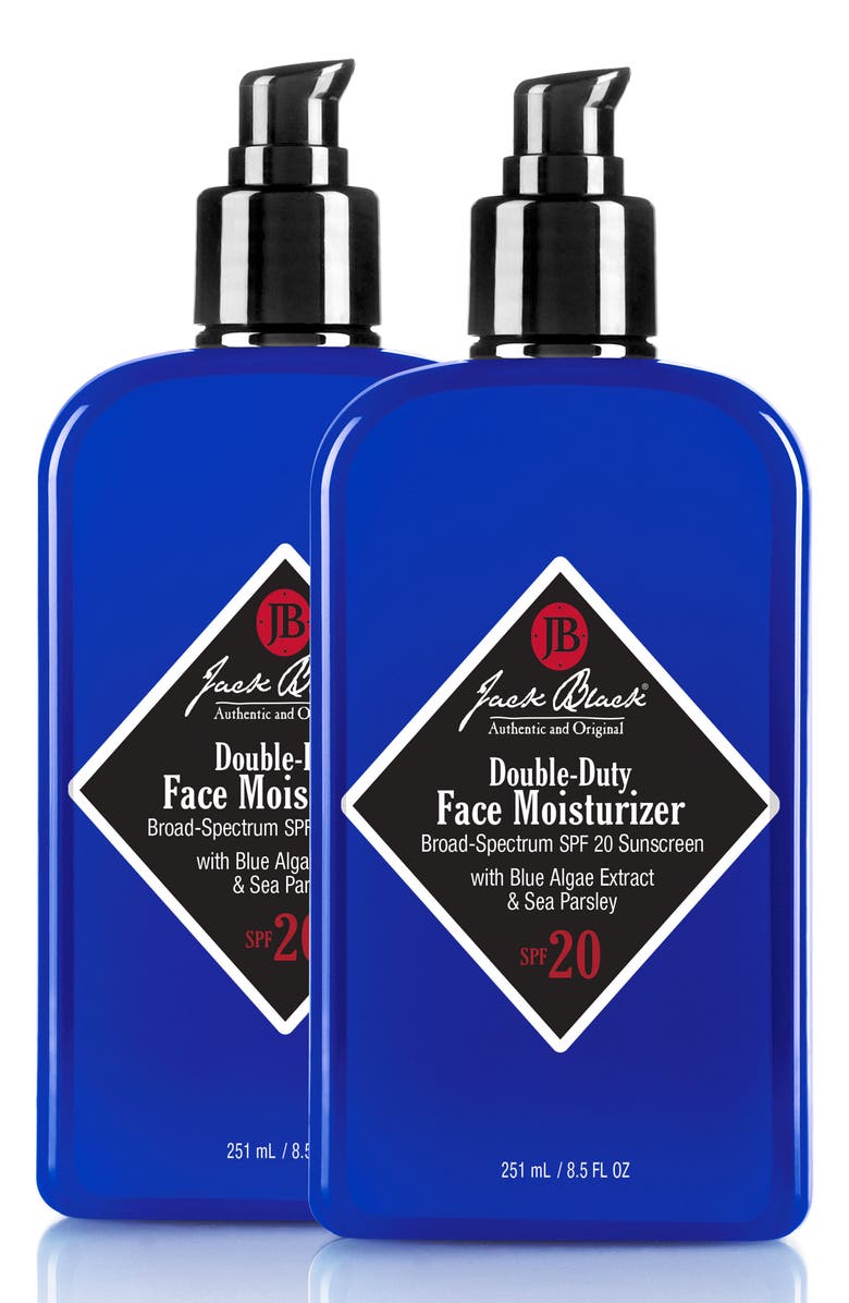 Jack Black Double Duty Face Moisturizer Duo, Main, color, 