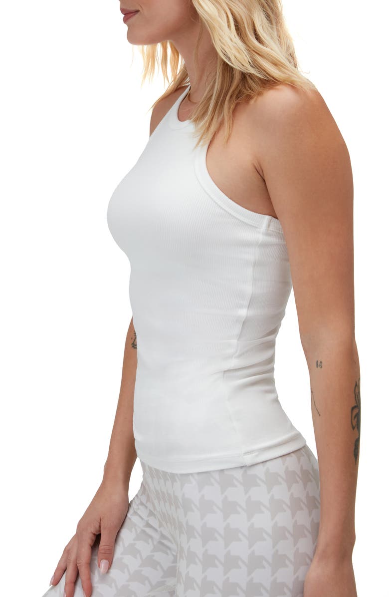 Spiritual Gangster Love Slim Fit Rib Tank Top, Alternate, color,