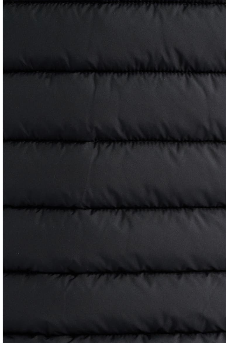 Rhus Water Resistant Puffer Vest, Alternate, color, BLACK