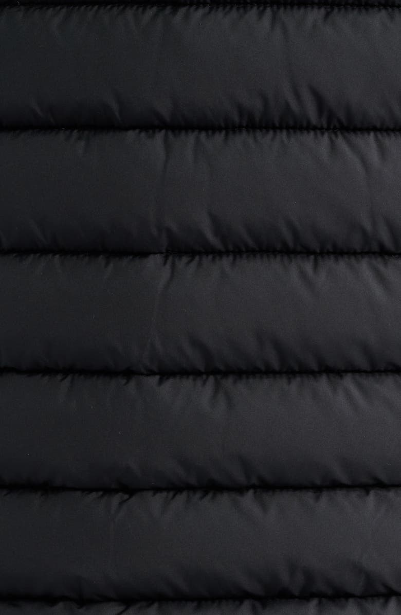 Save The Duck Rhus Water Resistant Puffer Vest, Alternate, color, Black