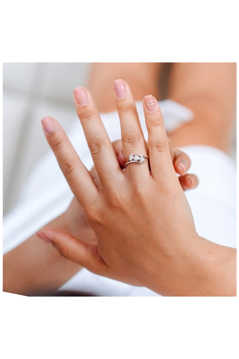Set Of 3 Trio Heart Diamond Rings - 0.27ct., Alternate, color, MULTI