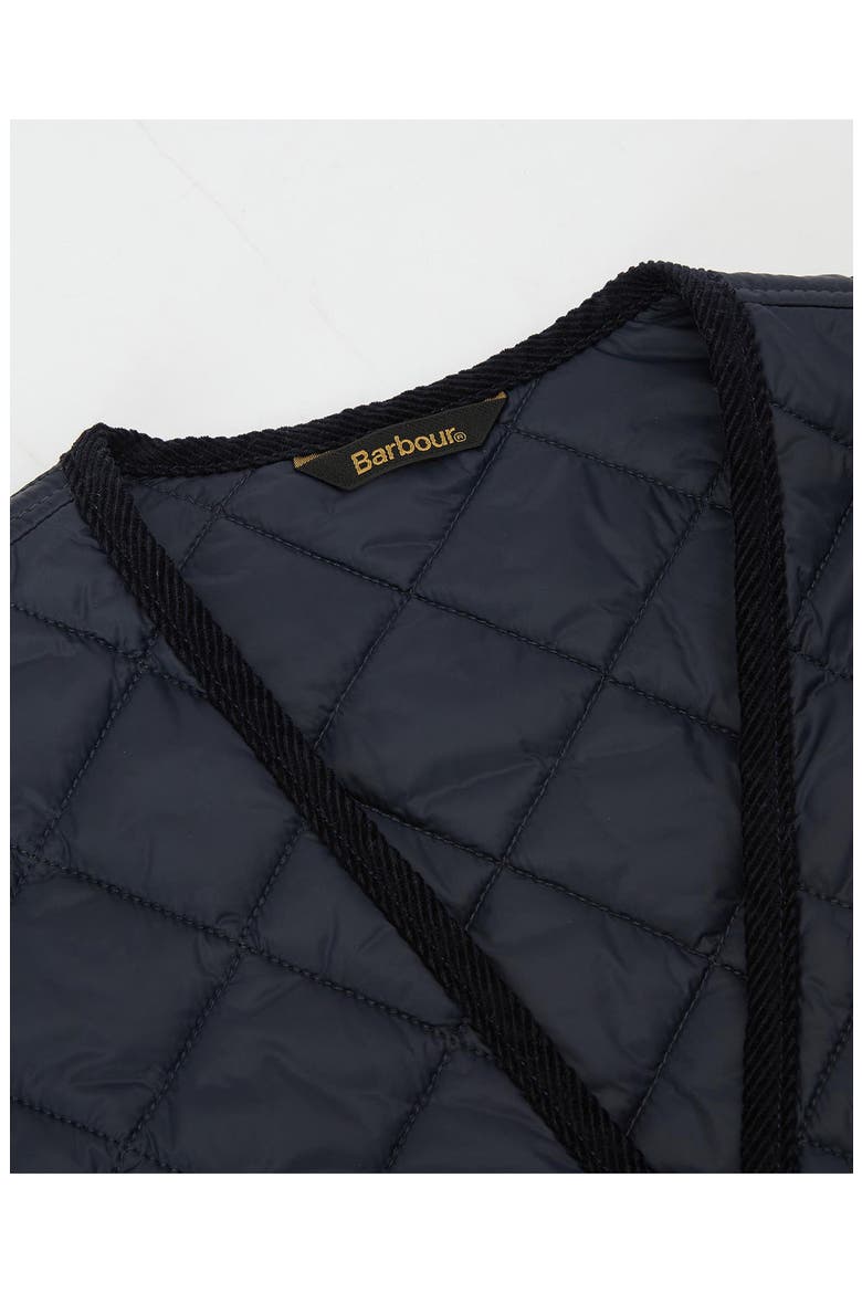Modern Quilted Nylon Vest, Alternate, color, NAVY