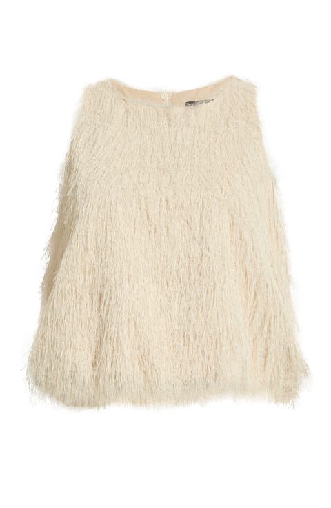 Kula Furry Sleeveless Top