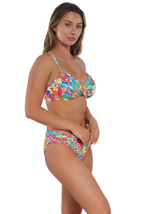 Sunsets Crossroads Underwire Bikini Swimsuit Top In Blue