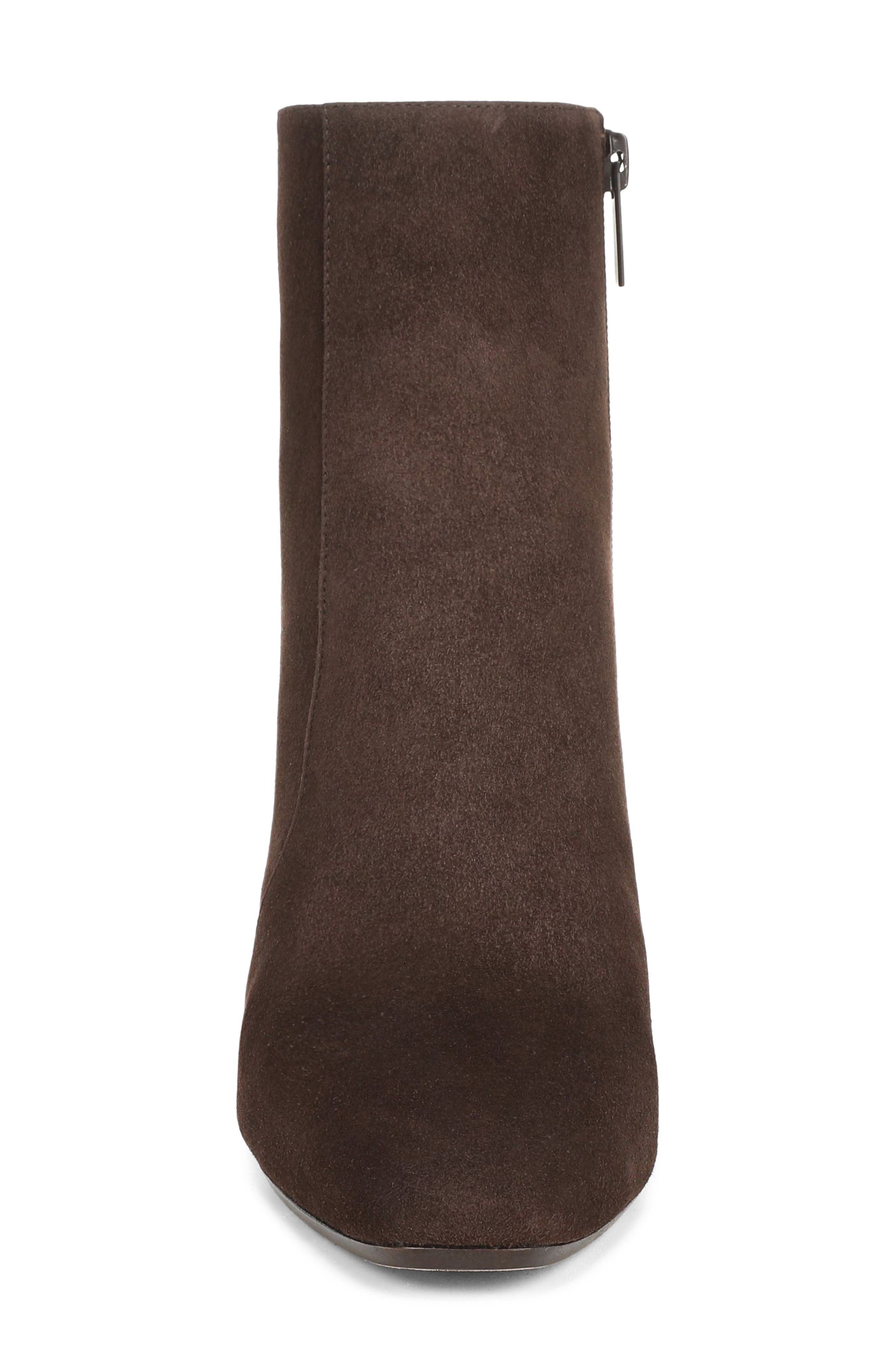 Veronica Beard Cassina Block Heel Bootie, Alternate, color, Espresso