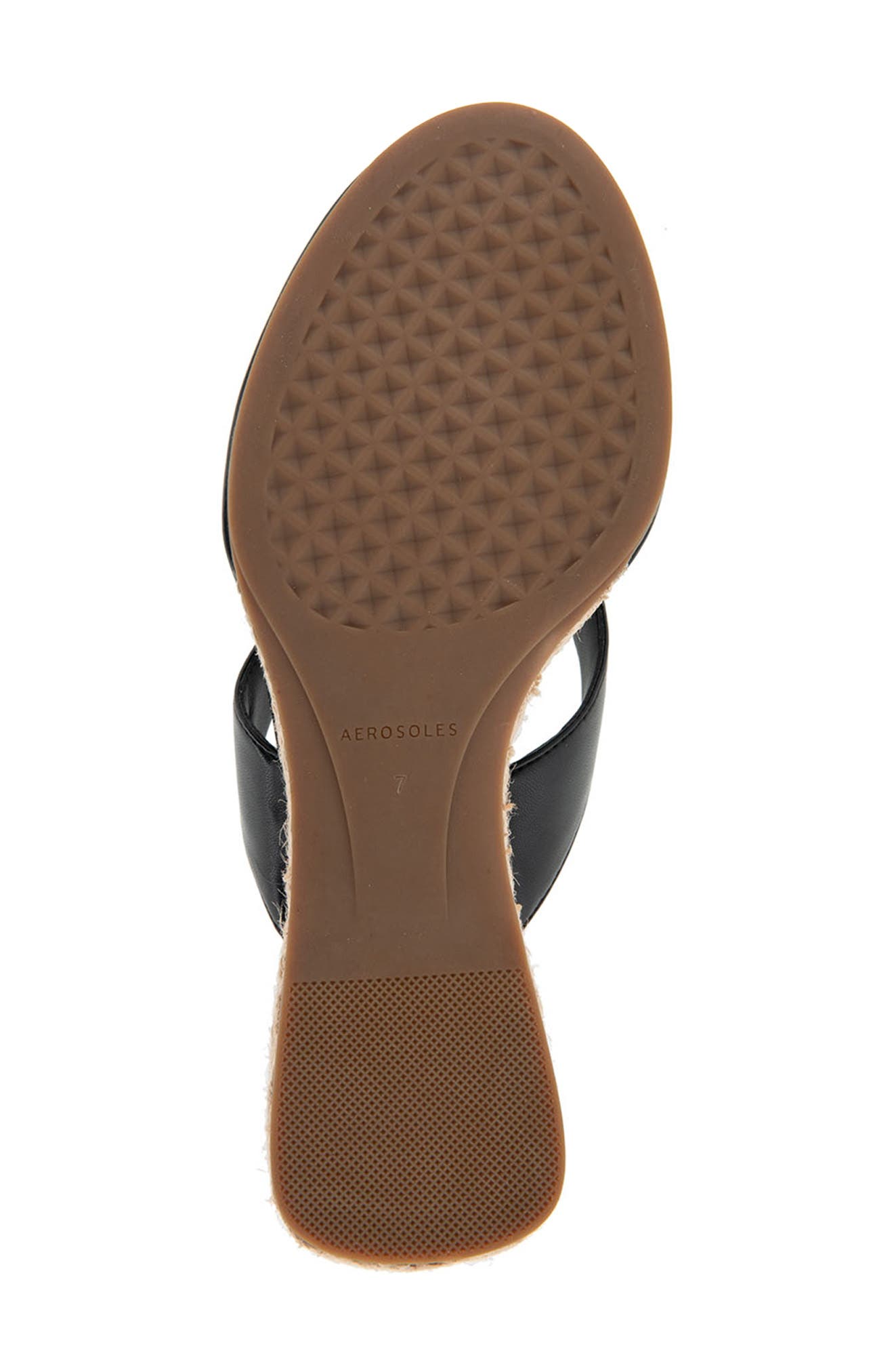 Aerosoles Nero Espadrille Wedge Flip Flop, Alternate, color, 