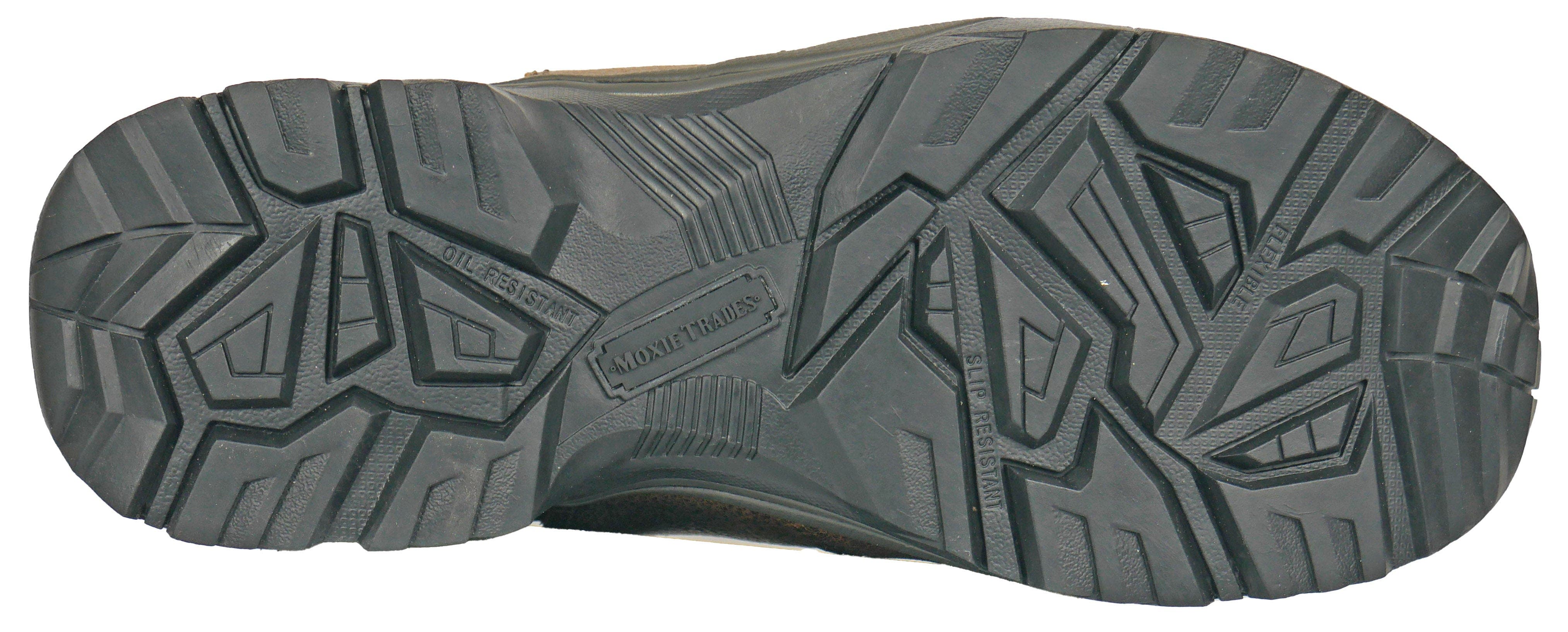 Moxie Trades Moxie Angel Distressed Womens Composite Toe Work Shoe, Alternate, color, Brown