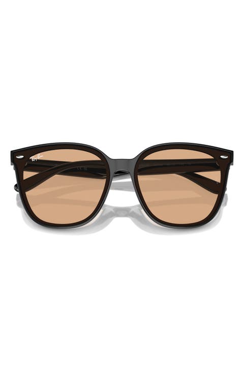 66mm Oversize Irregular Sunglasses