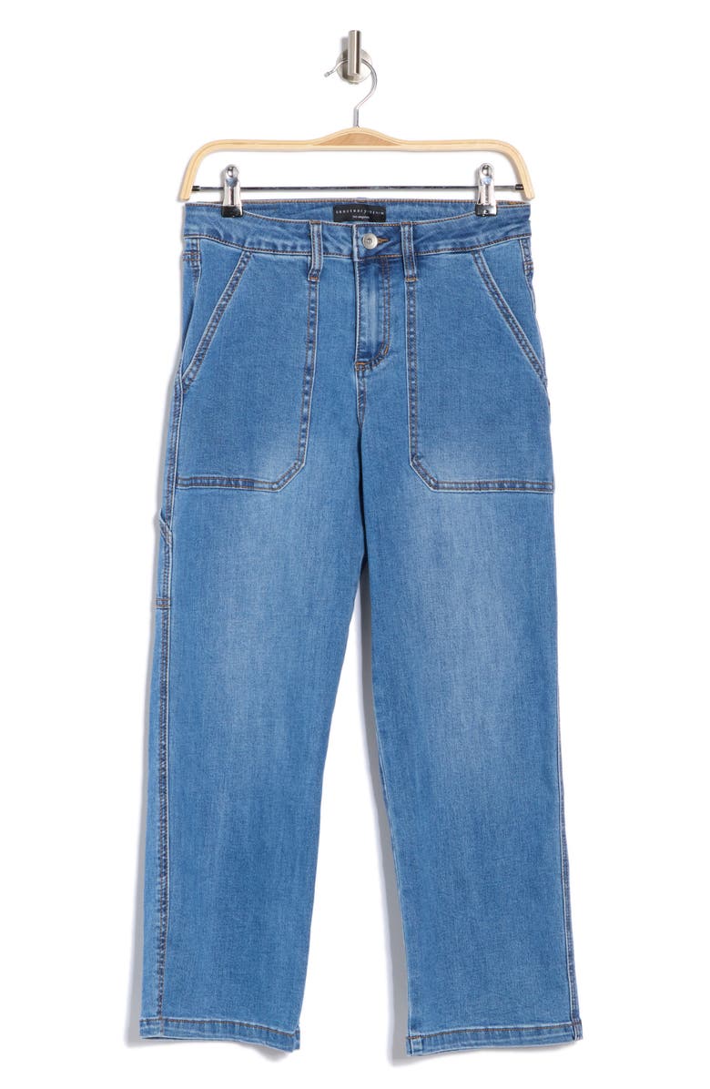 Sanctuary Carpenter Wide Leg Jeans, Alternate, color, 