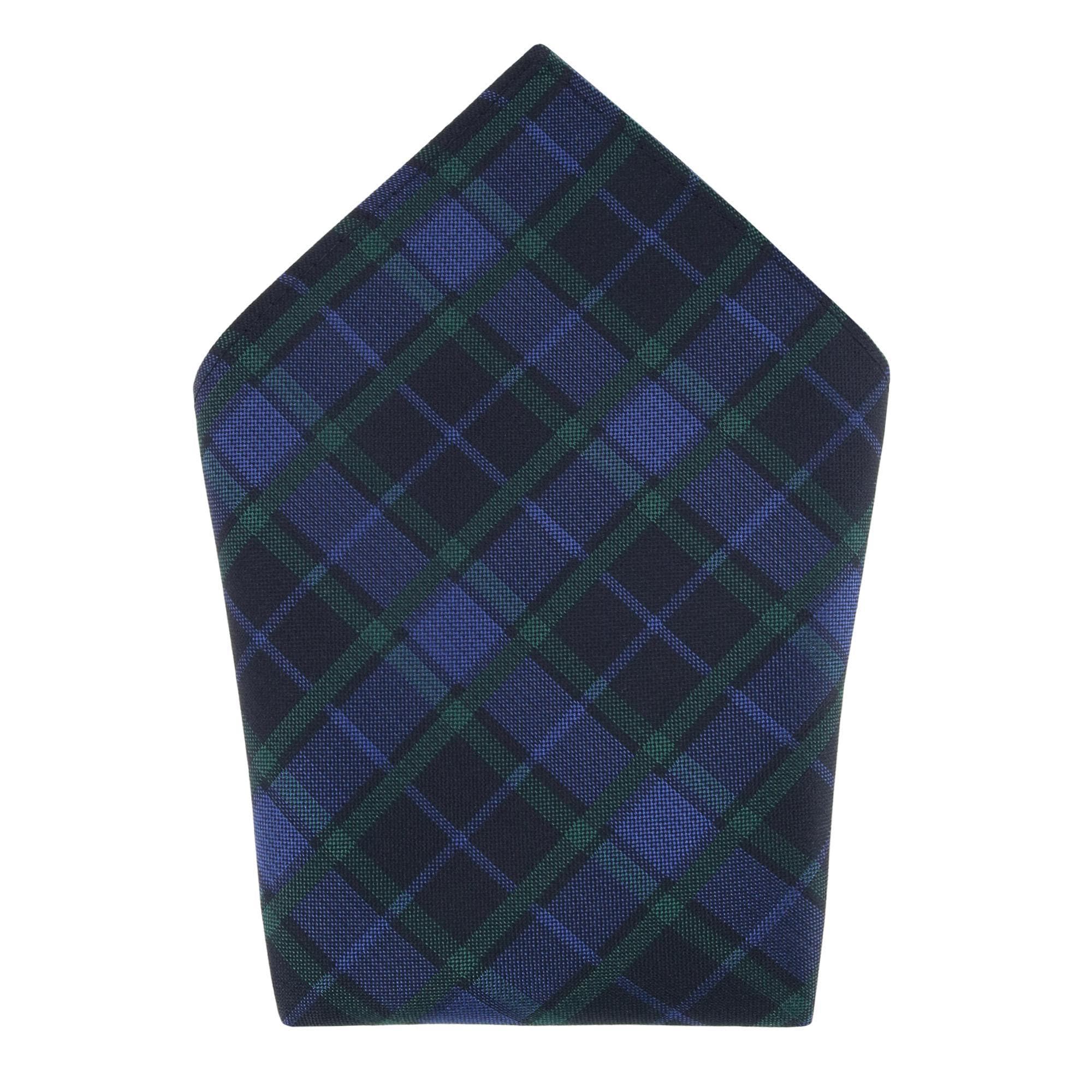 selected Green and Navy Plaid