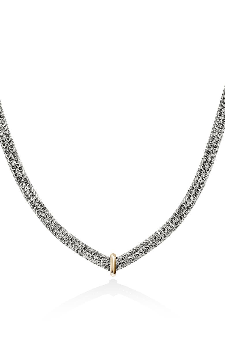 John Hardy Icon Link Necklace, Alternate, color, Silver And Gold