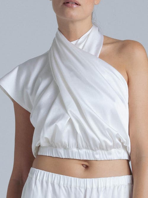 Alas Danielle Silk Blouse In White