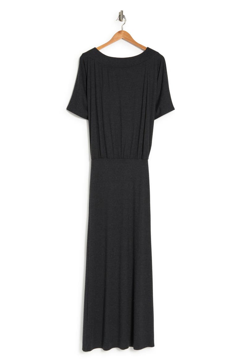 Dolman Sleeve Maxi Dress, Alternate, color, CHARCOAL