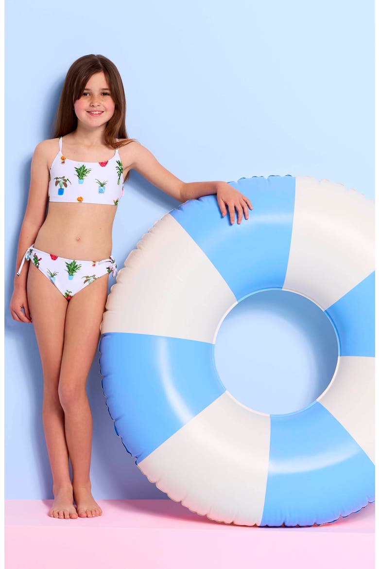 Kids' Playa Bonita Two-Piece Swimsuit, Alternate, color, PLAYA BONITA WHITE
