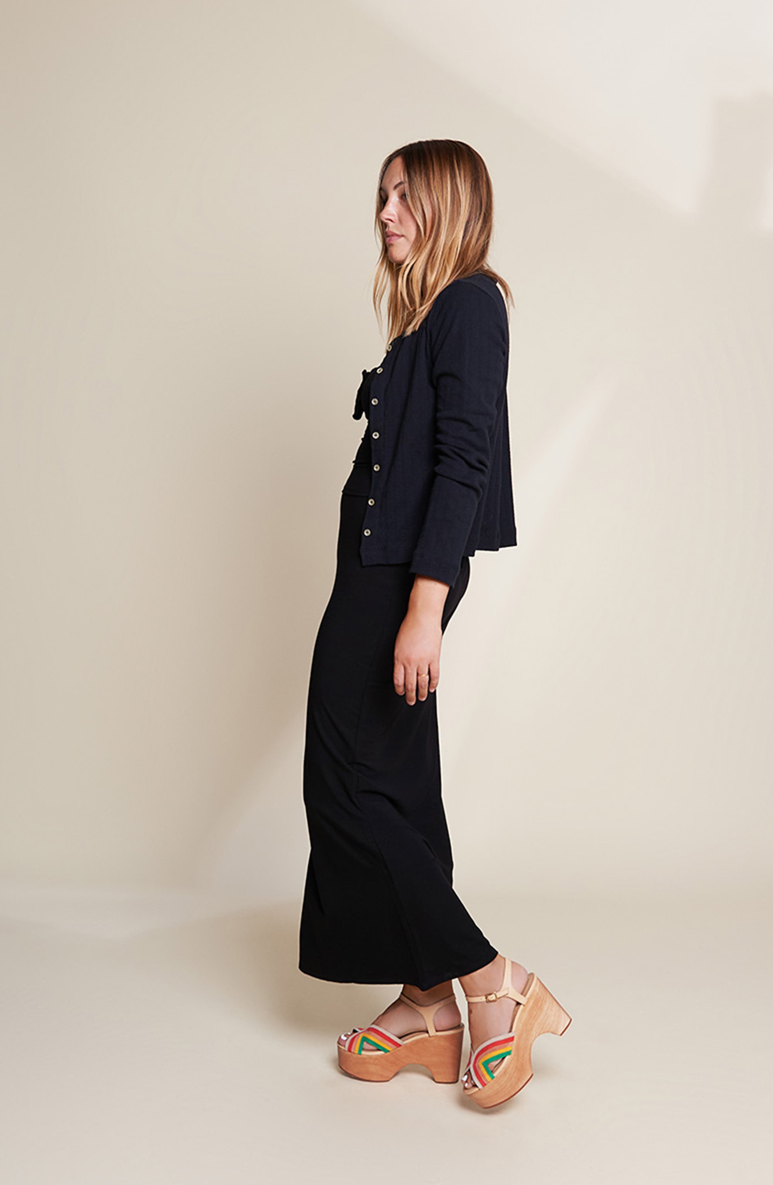 Charlotte Stone Donna Platform Clog, Alternate, color, 