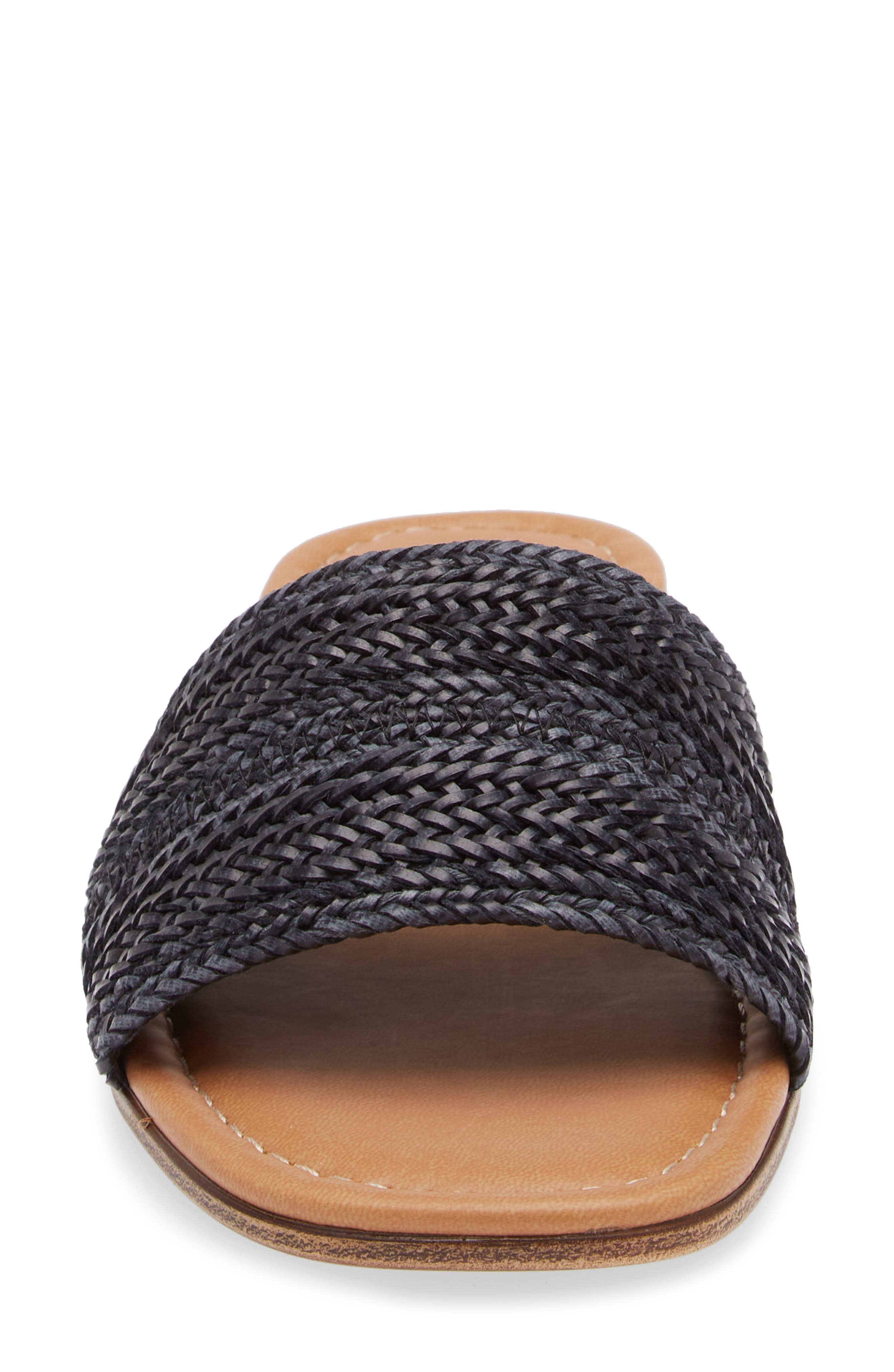 Seychelles I'm in Love Slide Sandals, Alternate, color, Black