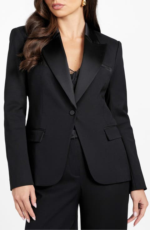 Thea One-Button Blazer
