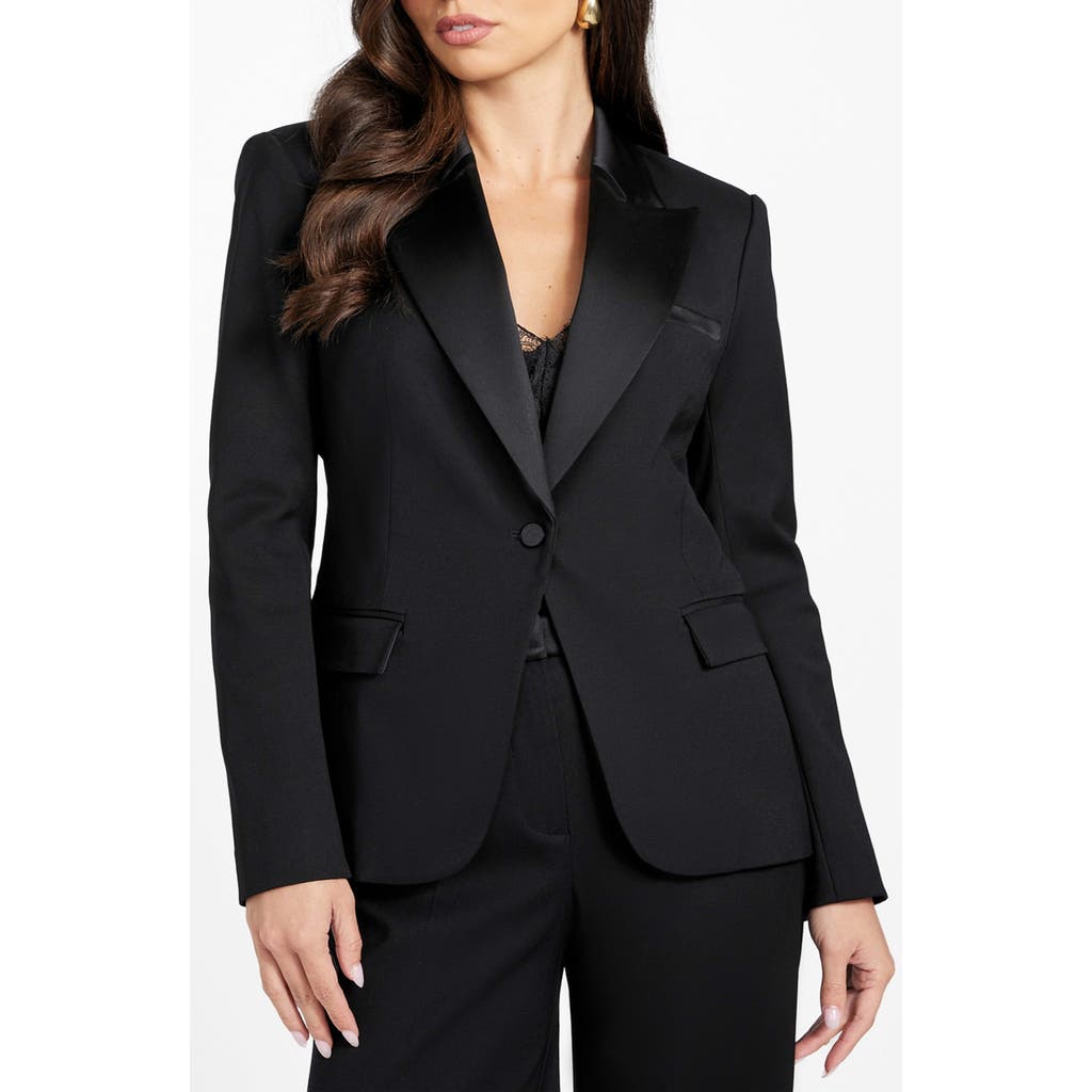 Marciano Thea One-button Blazer In Black