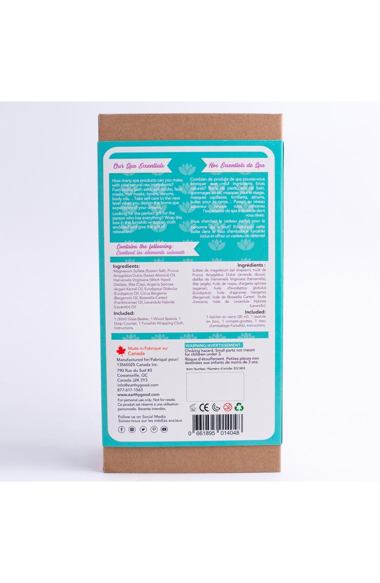 Earthy Good Kiss Naturals, DIY Serenity Spa Making Kit, Alternate, color, Multicolored