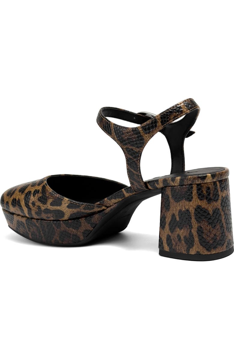 Aerosoles Senna Ankle Strap Platform Pump, Alternate, color, Jaguar Print