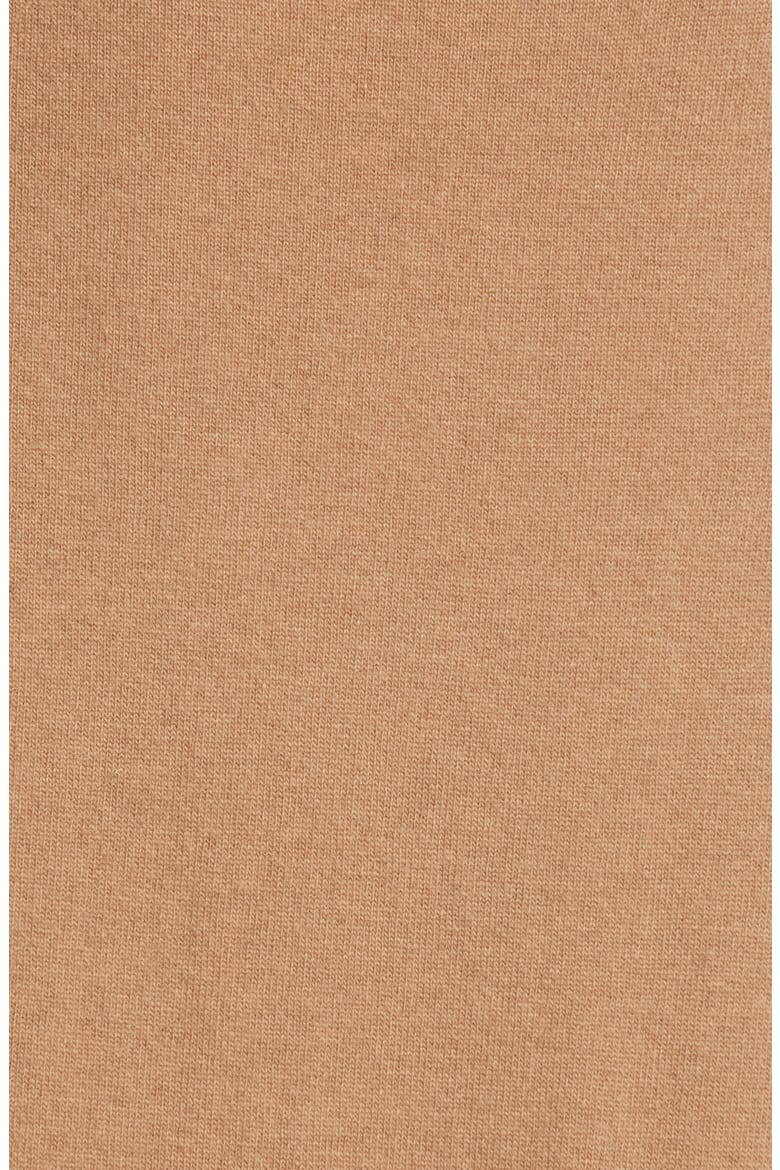 Turtleneck Wool & Cashmere Midi Sweater Dress, Alternate, color, CAMMELLO MELANGE