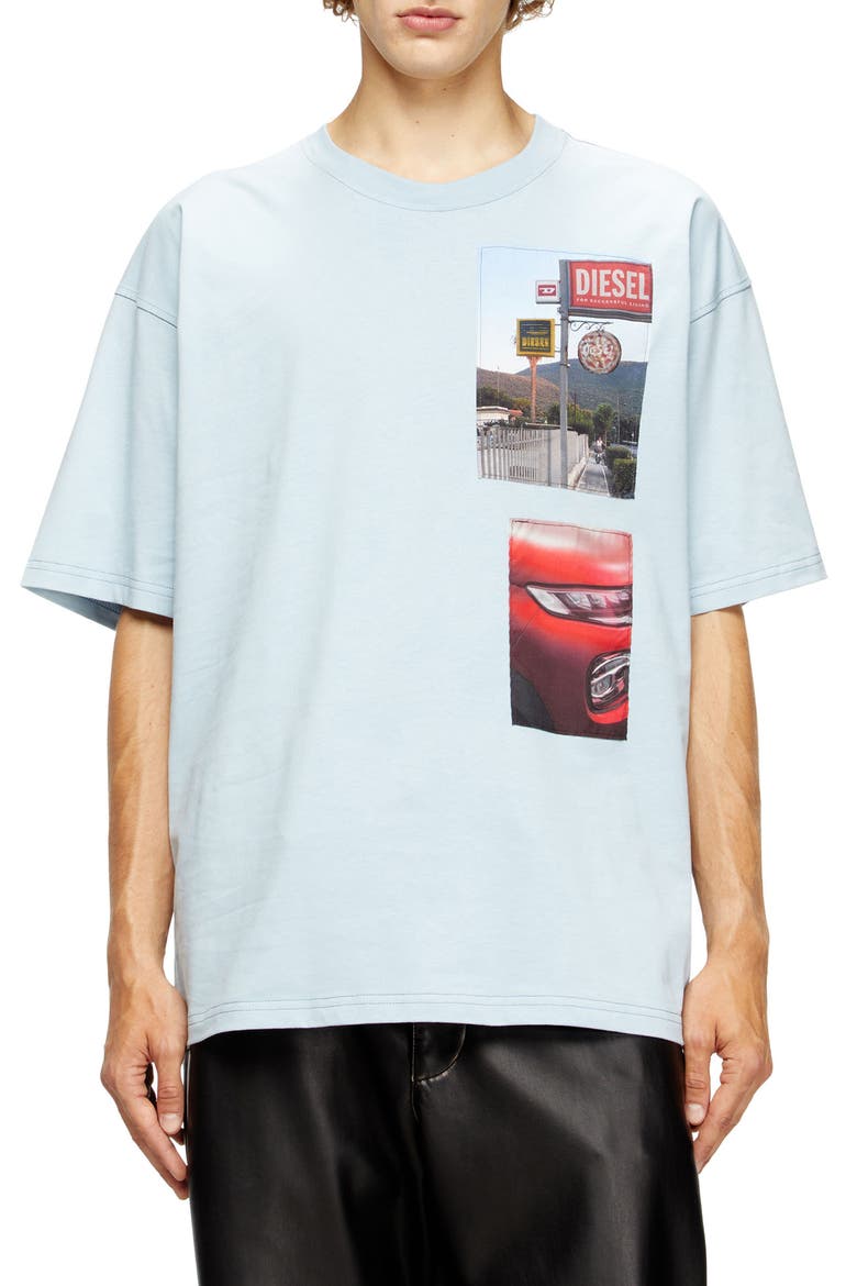 T-Boxt-T3 Graphic T-Shirt, Main, color, SLATE/ BLUE