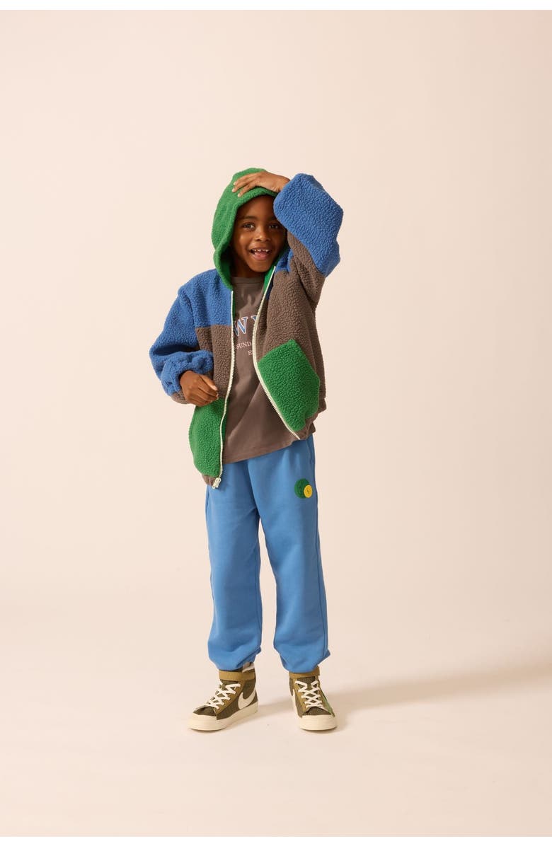 The Sunday Collective Polar Fleece Zip Up, Alternate, color, Blue Note