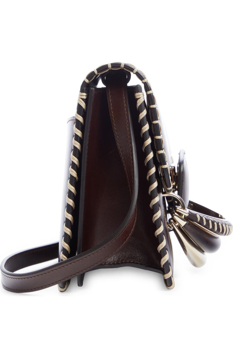 Chloé Kattie Whipstitched Leather Box Shoulder Bag, Alternate, color,