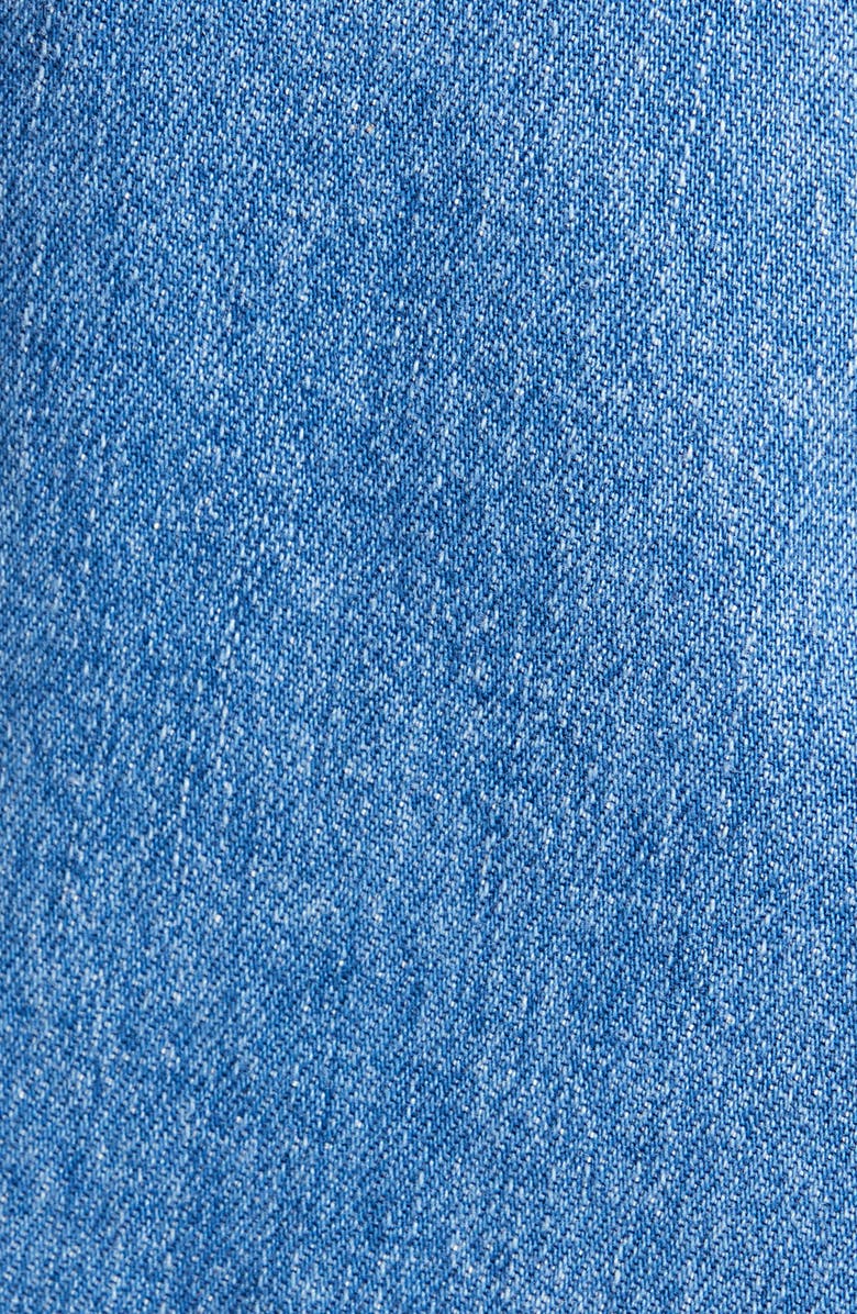 FRAME Le Garcon Cutoff Short Denim Overalls, Alternate, color, 