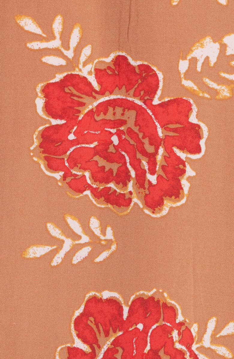 Free People Forget Me Knot Tie Front Kimono, Alternate, color, 