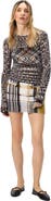 Missoni Mini Skirt With Pockets And Check Pattern