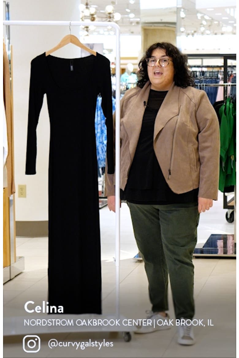 skims long sleeve dress nordstrom Soft Lounge Long Sleeve Dress (Women)